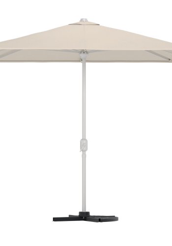 VENTURE HOME Leeds Paraply 293 X 264 X 293 - Beige / Silverram