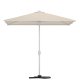 VENTURE HOME Leeds Paraply 293 X 264 X 293 - Beige / Silverram