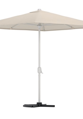 VENTURE HOME Leeds Paraply 293 X 264 X 293 - Beige / Silverram