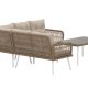 VENTURE HOME Ibiza hj�rnesofasett - Naturlig rotting / Beige