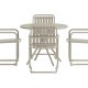 VENTURE HOME Chios Rund Spisegruppe - Beige / Beige