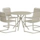 VENTURE HOME Chios Rund Spisegruppe - Beige / Beige