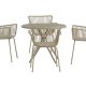 VENTURE HOME Sifnos Rund Matgrupp 5 delar - Beige / Beige
