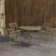 VENTURE HOME Sifnos Rund Matgrupp 5 delar - Beige / Beige
