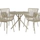 VENTURE HOME Sifnos Rund Matgrupp 5 delar - Beige / Beige
