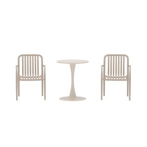 VENTURE HOME Limnos Kafesett �60x70 cm - Beige / Beige