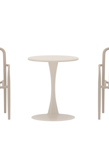 VENTURE HOME Limnos Kafesett �60x70 cm - Beige / Beige