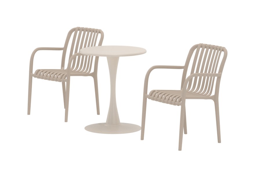 VENTURE HOME Limnos Kafesett �60x70 cm - Beige / Beige