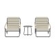VENTURE HOME Ithaka Loungeset - Svart / Beige