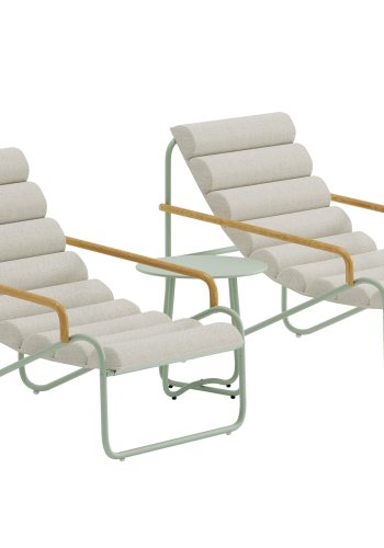 VENTURE HOME Ithaka Loungegrupp - Salviagr&ouml;n / Beige
