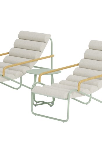 VENTURE HOME Ithaka Loungegrupp - Salviagr&ouml;n / Beige