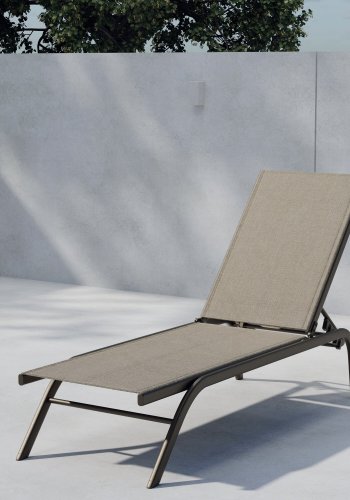 VENTURE HOME Kastos lenestol - Brun / Beige