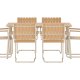 VENTURE HOME Holmsund Rektangul�rt Spisesett - Beige / Polywood