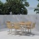 VENTURE HOME Holmsund Rektangul�rt Spisesett - Beige / Polywood