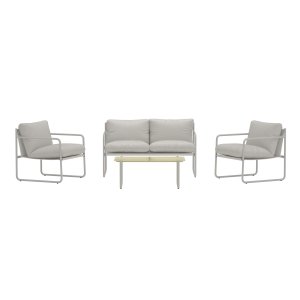 VENTURE HOME Thassos sofasett - Beige / Beige