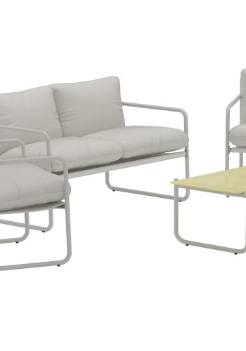 VENTURE HOME Thassos sofasett - Beige / Beige