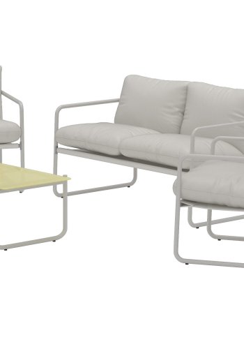 VENTURE HOME Thassos sofasett - Beige / Beige