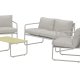 VENTURE HOME Thassos sofasett - Beige / Beige