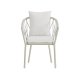 VENTURE HOME Linos spisestoler 2-pakning - Beige st�l / Hvit boucl�