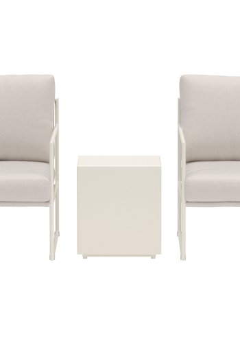 VENTURE HOME Lisboa Loungesett 3 deler - Beige / Beige