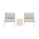 VENTURE HOME Lisboa Loungesett 3 deler - Beige / Beige