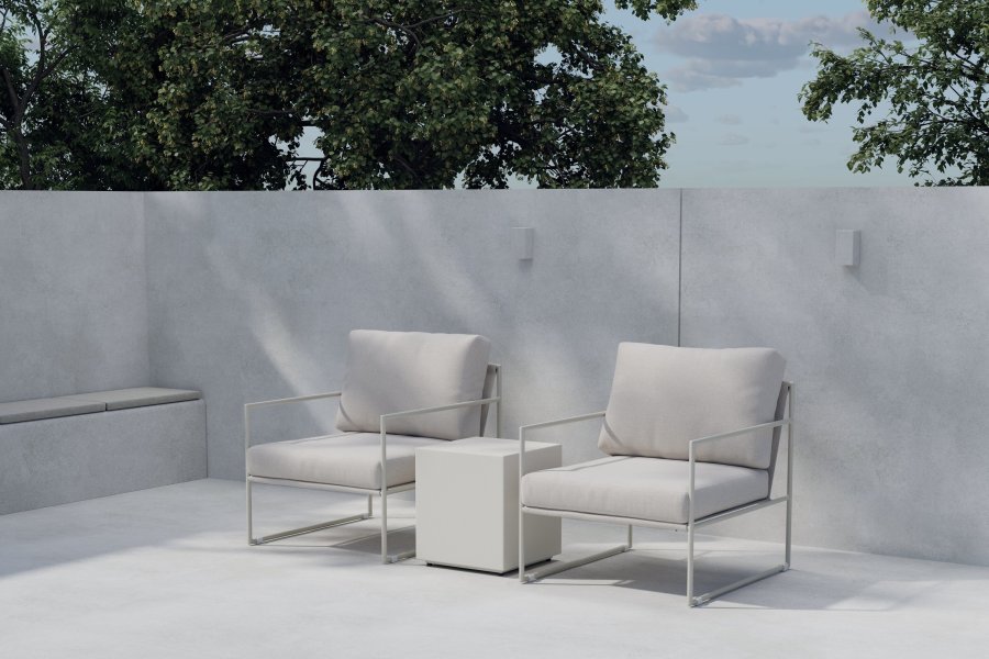 VENTURE HOME Lisboa Loungesett 3 deler - Beige / Beige