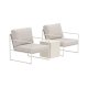 VENTURE HOME Lisboa Loungesett 3 deler - Beige / Beige