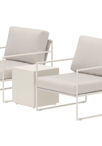 VENTURE HOME Lisboa Loungesett 3 deler - Beige / Beige