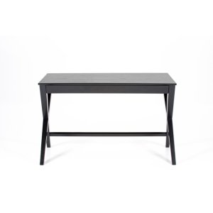 ACT NORDIC Writex skrivebord - Sort gummitr, m. skuffe