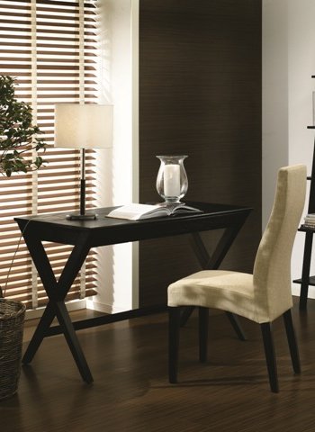 ACT NORDIC Writex skrivebord - Sort gummitr, m. skuffe