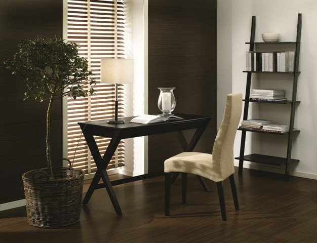 ACT NORDIC Writex skrivebord - Sort gummitr, m. skuffe