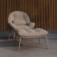VENTURE HOME Cala lenestol - Beige / Beige