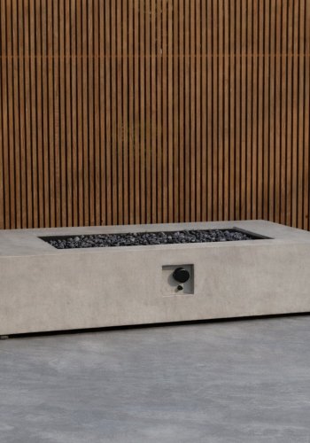 VENTURE HOME Kea eldstad rektangul�r 137x69x31 cm - gr�