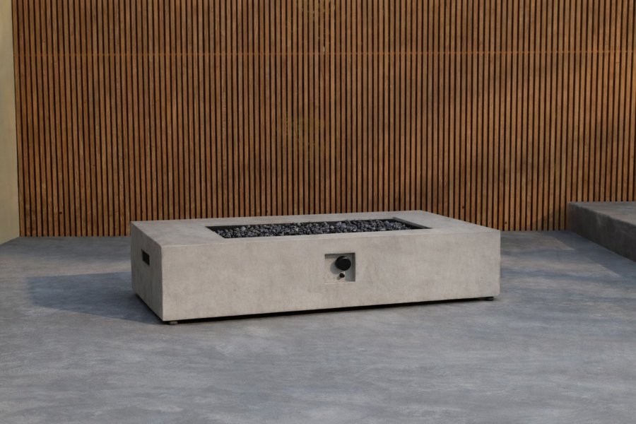 VENTURE HOME Kea eldstad rektangul�r 137x69x31 cm - gr�