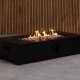 VENTURE HOME Kea eldstad rektangul�r 137x69x31 cm - svart