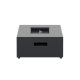 VENTURE HOME Kea eldstad rektangul�r 137x69x31 cm - svart