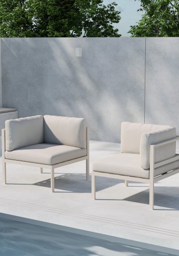 VENTURE HOME Copacabana sofamodul hj�rne - Beige / Beige