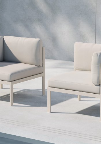 VENTURE HOME Copacabana sofamodul hj�rne - Beige / Beige