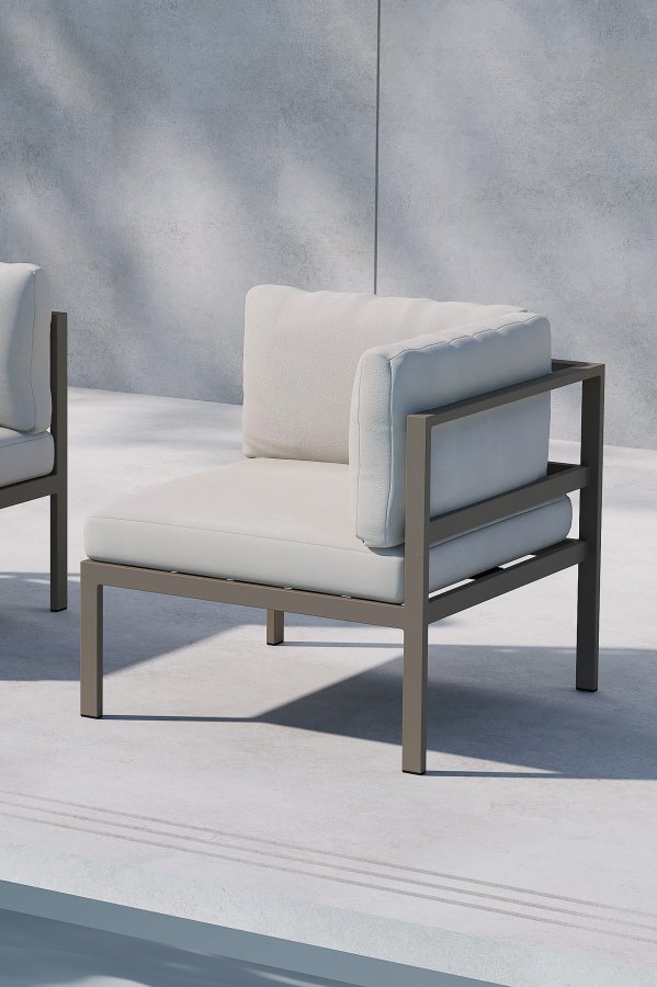 VENTURE HOME Copacabana sofamodul hj�rne - brun / beige
