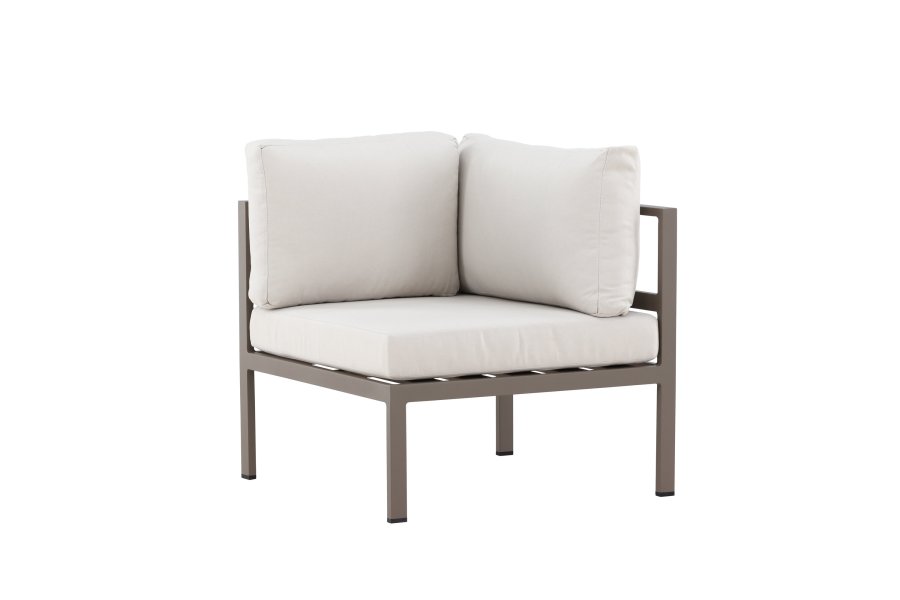 VENTURE HOME Copacabana sofamodul hj�rne - brun / beige