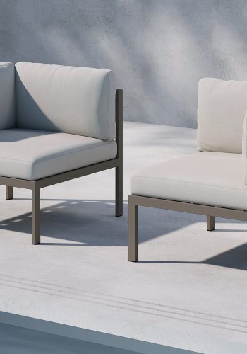 VENTURE HOME Copacabana sofamodul hj�rne - brun / beige