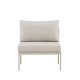 VENTURE HOME Copacabana sofamodul midt - Beige / Beige
