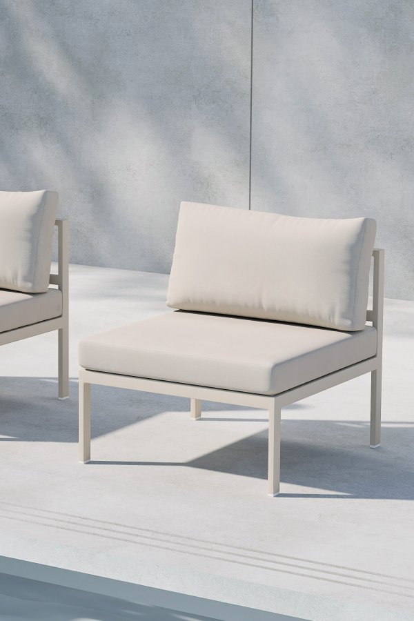 VENTURE HOME Copacabana sofamodul midt - Beige / Beige