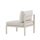 VENTURE HOME Copacabana sofamodul midt - Beige / Beige