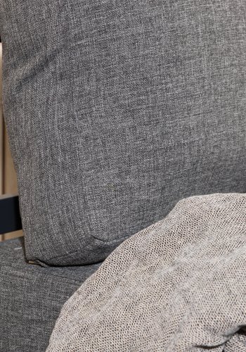 VENTURE HOME Copacabana Midtdekorasjon - Svart Alu / Gr� Pute