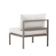 VENTURE HOME Copacabana sofamodul midt - brun / beige