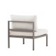 VENTURE HOME Copacabana sofamodul midt - brun / beige