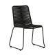 VENTURE HOME Lindos stablestol - svart aluminium / svart tau