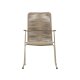 VENTURE HOME Bois spisestol - Beige / Beige tau FSC Mix