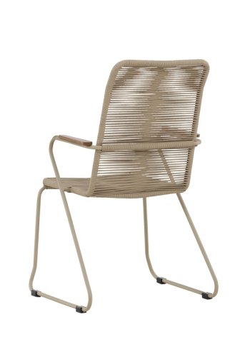 VENTURE HOME Bois spisestol - Beige / Beige tau FSC Mix